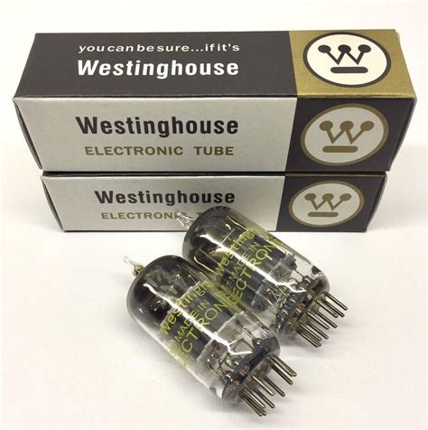 Nos Westinghouse Usa 12ax7 Black Plate Kca Nos Tubes And Amplifier Repair