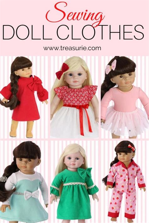 How To Sew Doll Clothes For Beginners Making Doll Clothing Treasurie