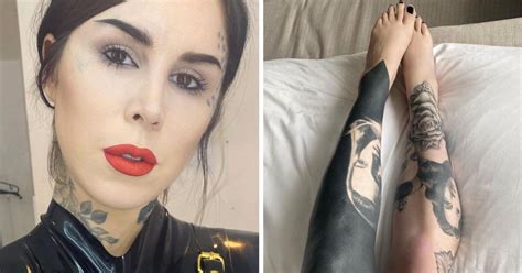 Kat Von D Defends Herself After Getting Blackout Tattoo