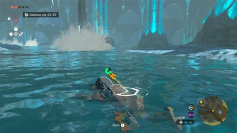 How To Swim In The Legend Of Zelda Tears Of The Kingdom