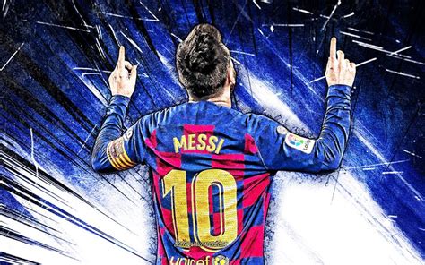 Télécharger Fonds Décran 4k Lionel Messi 2020 Vue De Dos Du Fc