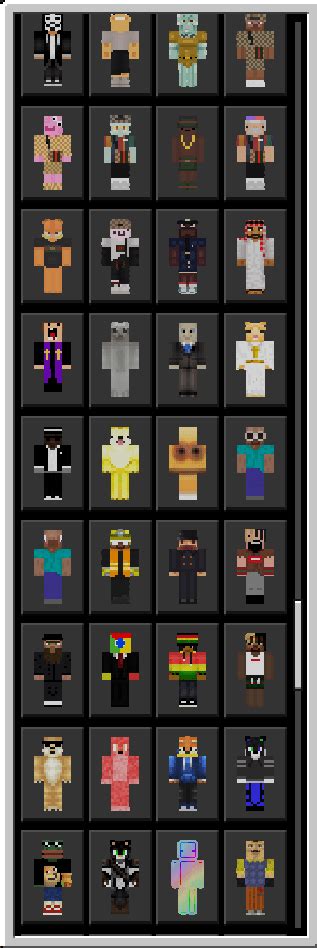 The casual skin pack consists of 835 most popular skins for mcpe. Casual Skin Pack » mcpe-play.com