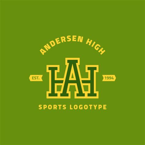 Placeit Sports Team Logo Template For A High School Varsity Team