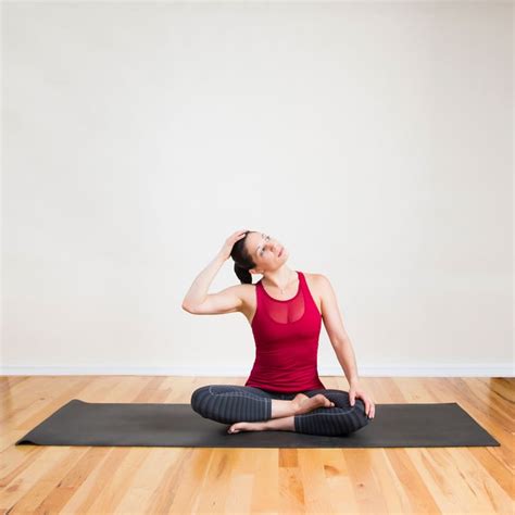Neck And Shoulder Stretch 5 Stretches To Do In The Morning Popsugar