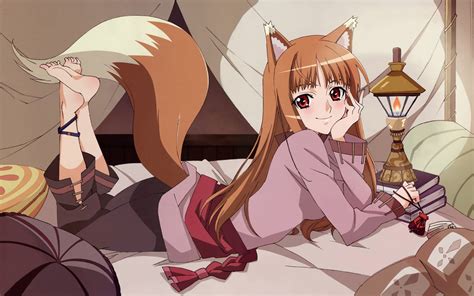 wallpaper drawing illustration anime cartoon holo spice and wolf comics sketch