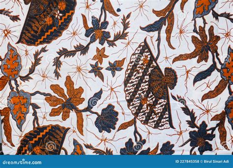 Old Surakarta Batik Stock Vector Illustration Of Textile 227845358