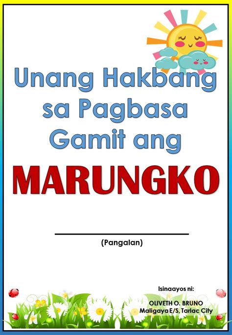 Teacher Fun Files Unang Hakbang Sa Pagbasa Gamit Ang Marungko Approach