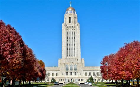 Nebraska State Capitol Full Hd Wallpaper And Background Image