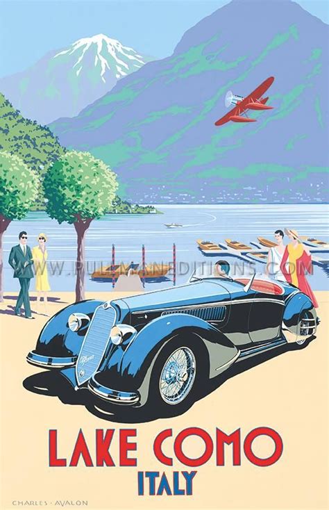 Pullman Editions Art Deco Posters By Leading Artists Vintage Travel