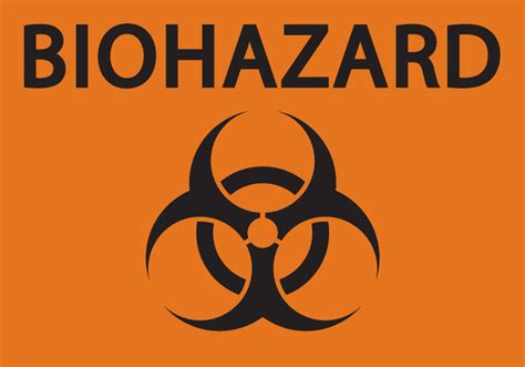 Biohazard Sign Printable