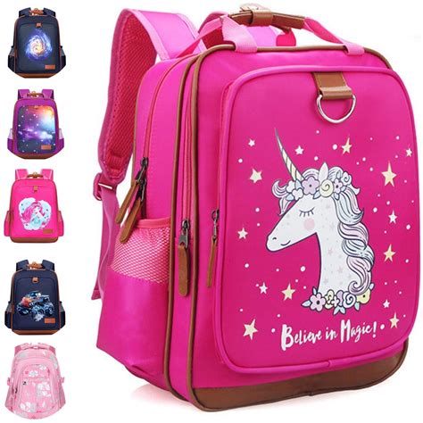 Kids Backpack For Girls Unicorn Backpack For School Water Repellent