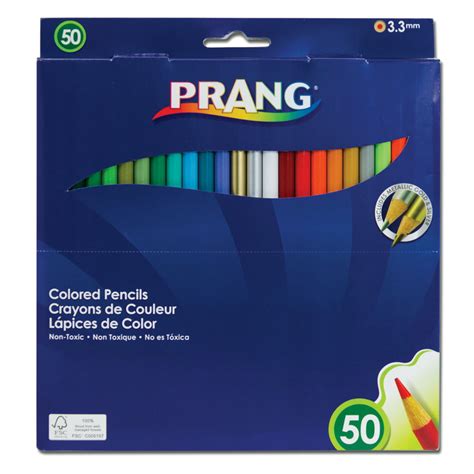 Prang Colored Pencil Set 50 Colors