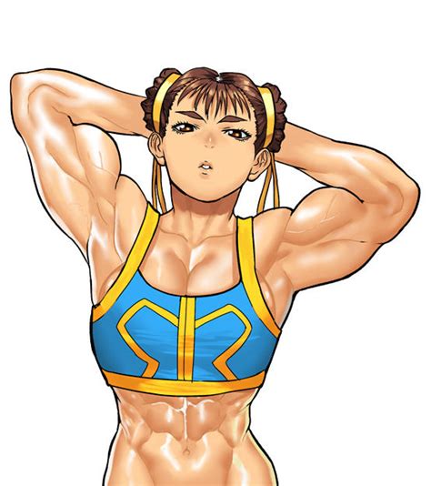 Commission Buff Chun Li By Cessa On Deviantart