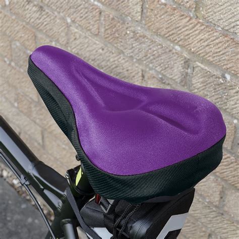 Zacro Comfort Bike Seat Cover Gel Bicycle Saddle Cushion Waterproof Sporty Soft Pad Saddle