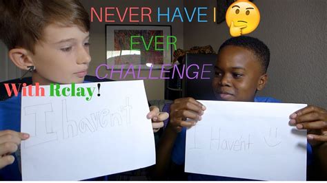 Never Have I Ever Challenge W Rclay Youtube