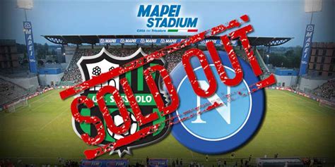 Maybe you would like to learn more about one of these? Sassuolo-Napoli: Mapei Stadium vicino al SOLD OUT | Canale ...