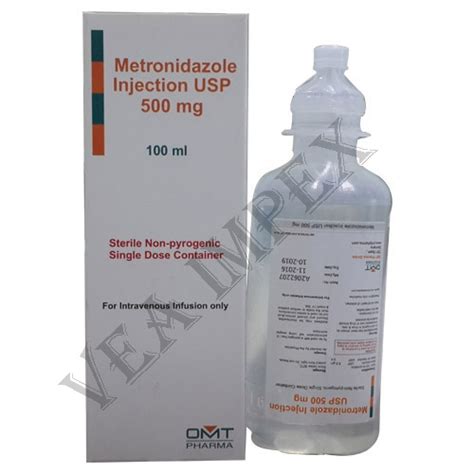 Metronidazole Intravenous Infusion Vea Impex