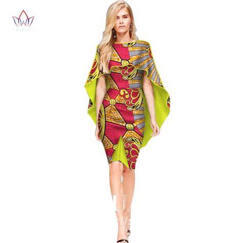 Dashikis Dress Dashiki 2017 Summer Vestidos Print O Neck Dress African Fashion Africa Cotton