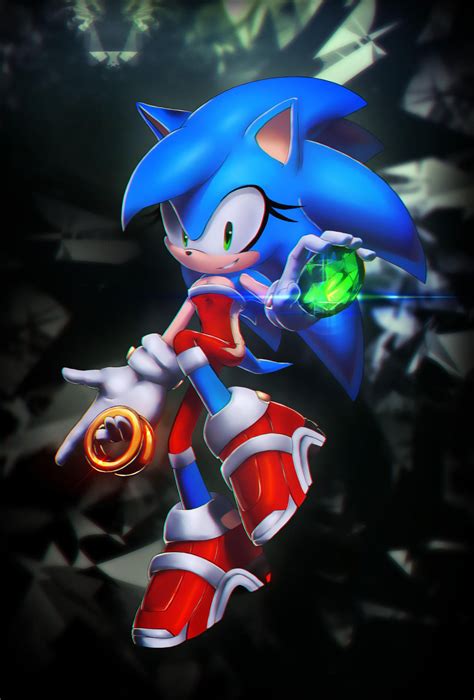 Those Rings And That Emerald Actually Look Real Sonic