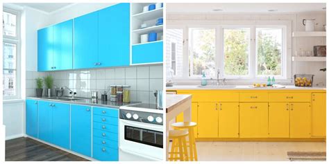 If your kitchen is in need of an aesthetic revival, applying a few coats of color to dull or dated cabinets can make your space feel fresh and modern, without the commitment of a gut renovation. Kitchen cabinet paint colors 2019: top trendy colors for kitchen cabinet deisgn 2019