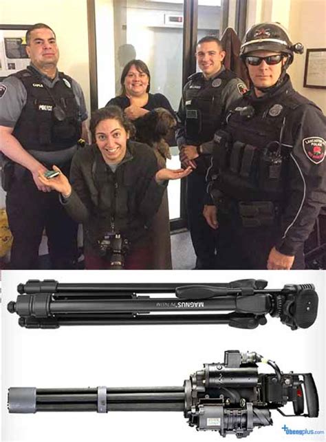 Maybe you would like to learn more about one of these? Fotografer dikejar polisi karena membawa senjata mesin Gatling