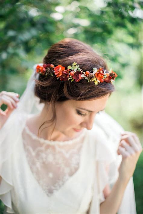 Autumn Flower Crowns The Finishing Touch For A Fall
