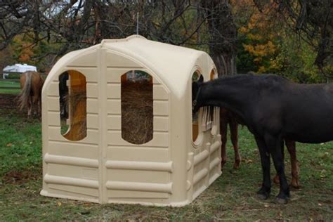 Keep Your Hay Fresh Covered And Dry For All Seasons Horse Hay Feeder