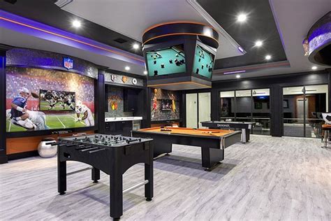 Top Games Rooms In Orlando Arcade Room Game Room Basement Small