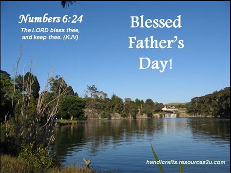 Believers Encouragements Christian Fathers Day Card With Bible Verse