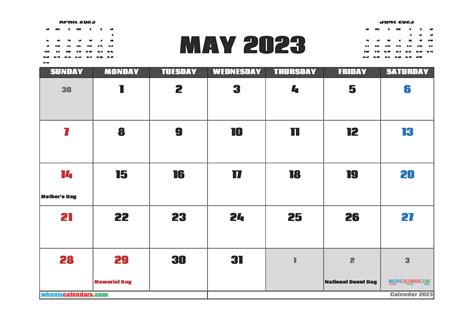 Calendars 2023 Free Printable With Holidays Time And Date Calendar