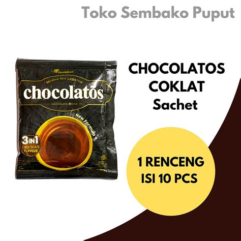 Jual Chocolatos Cokelat Sachet 1 Renceng Shopee Indonesia