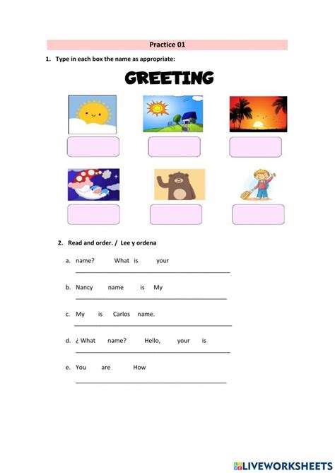 Greetings And Farewells Farewell Greetings Worksheets Forgot My Password School Subjects