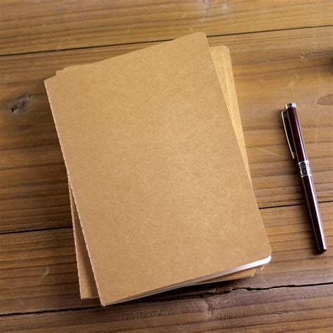 1pcs A5 Retro Notebook 32k Imported Kraft Paper Cover Line Of The