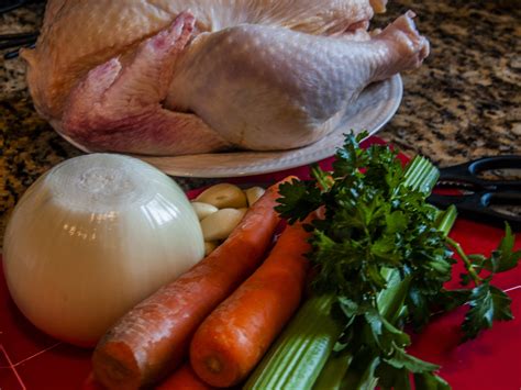 Chicken Soup Ingredients Free Stock Photo Public Domain Pictures