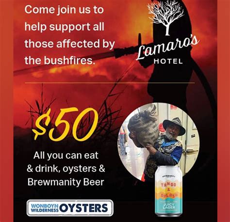 Hospitality Industry Rallies Around The Oyster Bloke During Bushfire