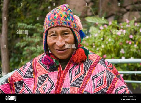 Quechua Shaman In The Sacred Valley Of Peru Stock Photo Royalty Free