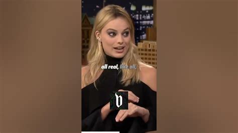 Margot Robbie Learned To Hold Her Breath 😳shorts Youtube