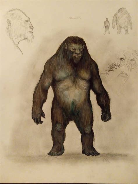 The Ucumar Is A Sasquatch Cryptid From Argentina It Is A Hairy