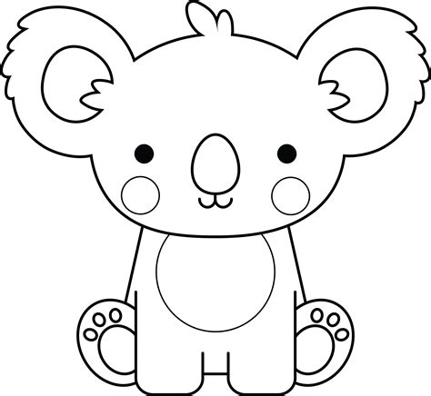 Coloriages Koala à Imprimer