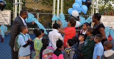 Barack H Obama Elementary School Gets New Playground