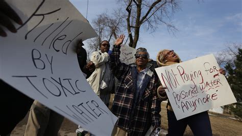 Flint Residents Protest High Bills For Poison Water