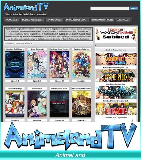 Best 10 Anime Websites To Watch Dubbed Anime Free 2022 2022