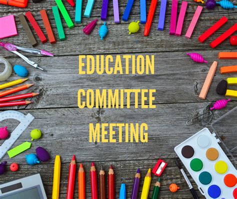 Education Committee Meeting Mylo