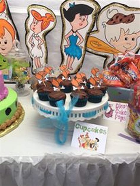 Pebbles Flintstone Birthday Party Ideas Photo 5 Of 17 Catch My Party