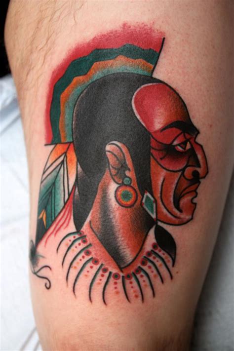Have A Neo Traditional Native American Tattoo Tattoo Ideas
