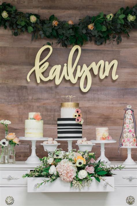 Floral Korean Dol First Birthday Wedding And Party Ideas 100 Layer Cake
