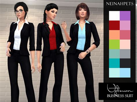 The Sims Resource Uptown Business Suit