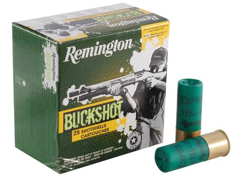 Remington Express Ammo Ga Buckshot Pellets Box Of