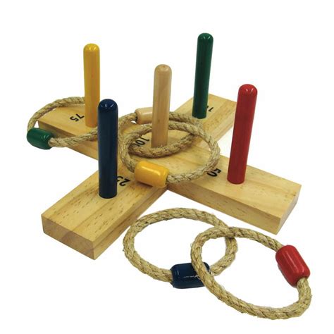 Deck Quoits Ring Toss Classic Game