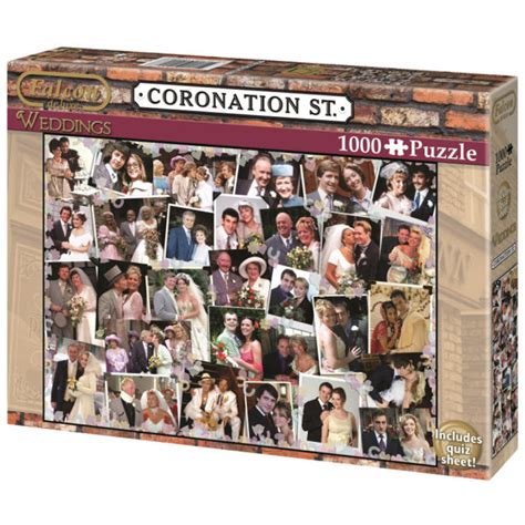 Jumbo Coronation Street Weddings Jigsaw Puzzle 1000 Pieces Unique
